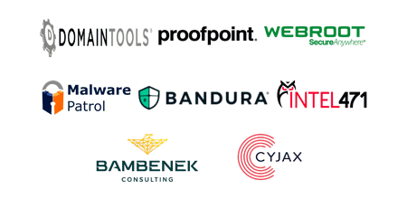 Cyber Intelligence Marketplace Graphic with Company Logos